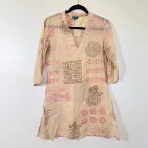 Yogi Tunic by Karma Highway OM Medium Hindu Gods Yoga